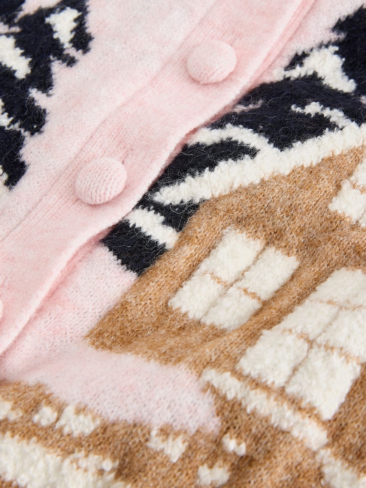 Pink/White Family Matchback Christmas Jumper - Image 13 of 13 Pink/White Family Matchback Christmas Jumper - Image 13 of 13