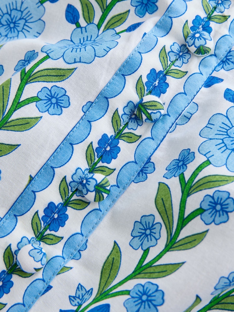 Pink City Prints Lapis Meadow Immy Top - Image 11 of 11