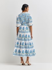 Pink City Prints Cherry Picnic Immy Dress - Image 2 of 8