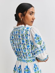 Pink City Prints Cherry Picnic Immy Dress - Image 3 of 8
