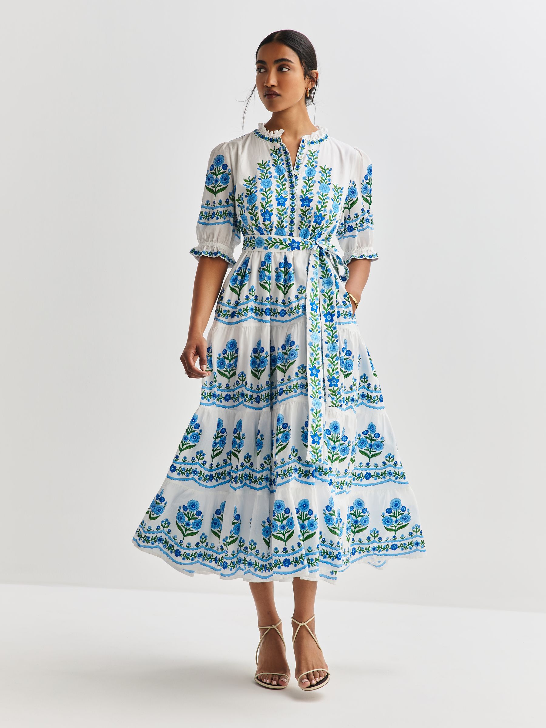 Buy Pink City Prints Cherry Picnic Immy Dress from Next USA