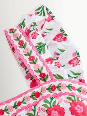 Pink City Prints Rose Folk Lucia Dress - Image 7 of 9