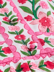 Pink City Prints Rose Folk Lucia Dress - Image 8 of 9