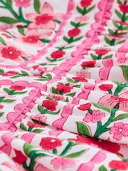 Pink City Prints Rose Folk Lucia Dress - Image 9 of 9