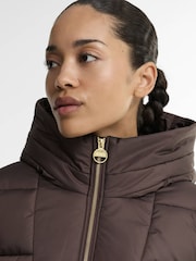 Barbour International Brown Brantley Puffer Jacket - Image 5 of 7