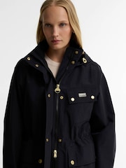 Barbour International Black Serravalle Waterproof Jacket - Image 5 of 6