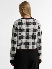 Barbour International Brown Halina Knitted Cardigan - Image 2 of 5