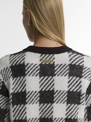 Barbour International Brown Halina Knitted Cardigan - Image 5 of 5