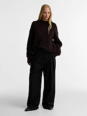 Barbour International Brown Gea Knitted Jumper - Image 2 of 6