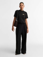 Barbour International Black Colletta T-Shirt - Image 1 of 3
