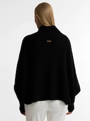 Barbour International Black Lilah Knitted Jumper - Image 2 of 5