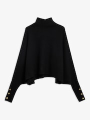 Barbour International Black Lilah Knitted Jumper - Image 5 of 5