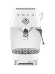 Smeg White Espresso and Cold Brew Coffee Machine - Image 1 of 12