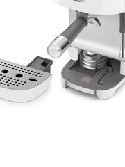 Smeg White Espresso and Cold Brew Coffee Machine - Image 10 of 12