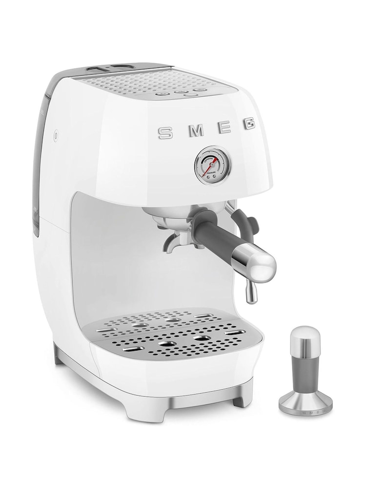 Smeg White Espresso and Cold Brew Coffee Machine - Image 12 of 12