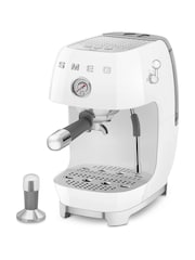 Smeg White Espresso and Cold Brew Coffee Machine - Image 4 of 12