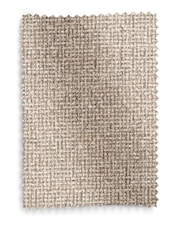 Textured Boucle Weave Mid Natural Mid Wood Leg Aven Dining Chair - Image 9 of 9