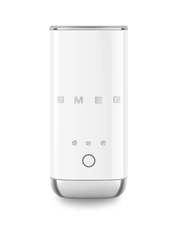 Smeg White Mini Milk Frother - Image 1 of 7