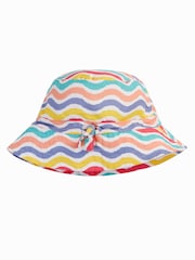 Frugi Harbour Adjustable Blue Swim Hat - Image 1 of 3