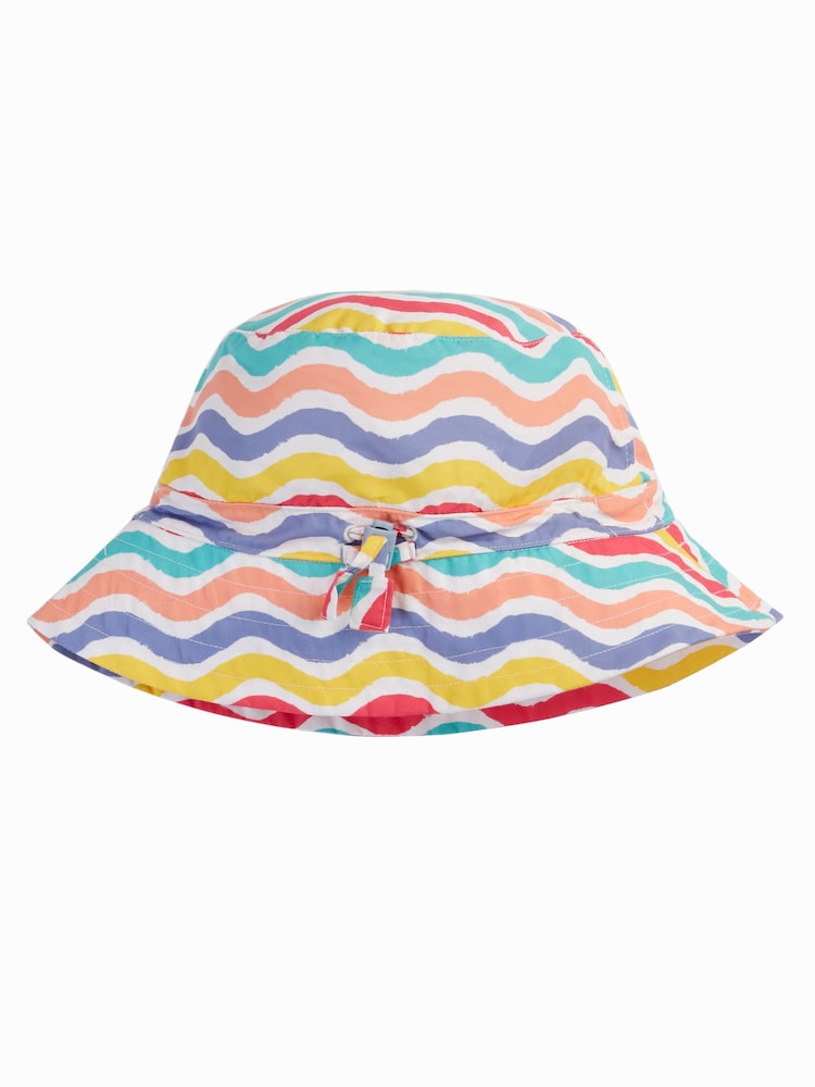 Frugi Harbour Adjustable Blue Swim Hat - Image 1 of 3