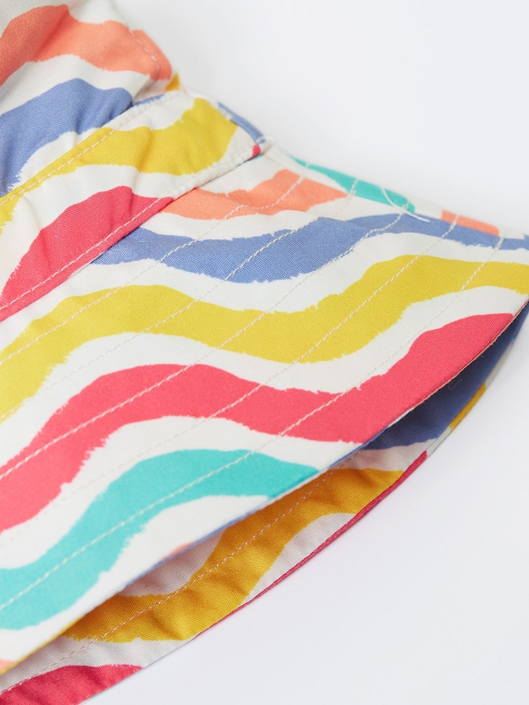 Frugi Harbour Adjustable Blue Swim Hat - Image 2 of 3