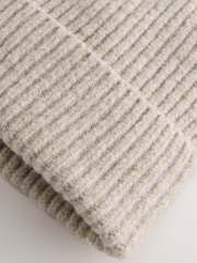 Oat / Grey Cosy Beanie Hat (1-16yrs) - Image 3 of 3