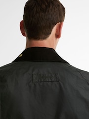 Barbour Green Icons Patch Bedale Wax Jacket - Image 3 of 9