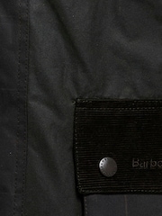Barbour Green Icons Patch Bedale Wax Jacket - Image 9 of 9
