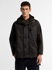 Barbour® Re-Engineered Tartan Keiss Wax Parka Jacket - Bild 1 von 7