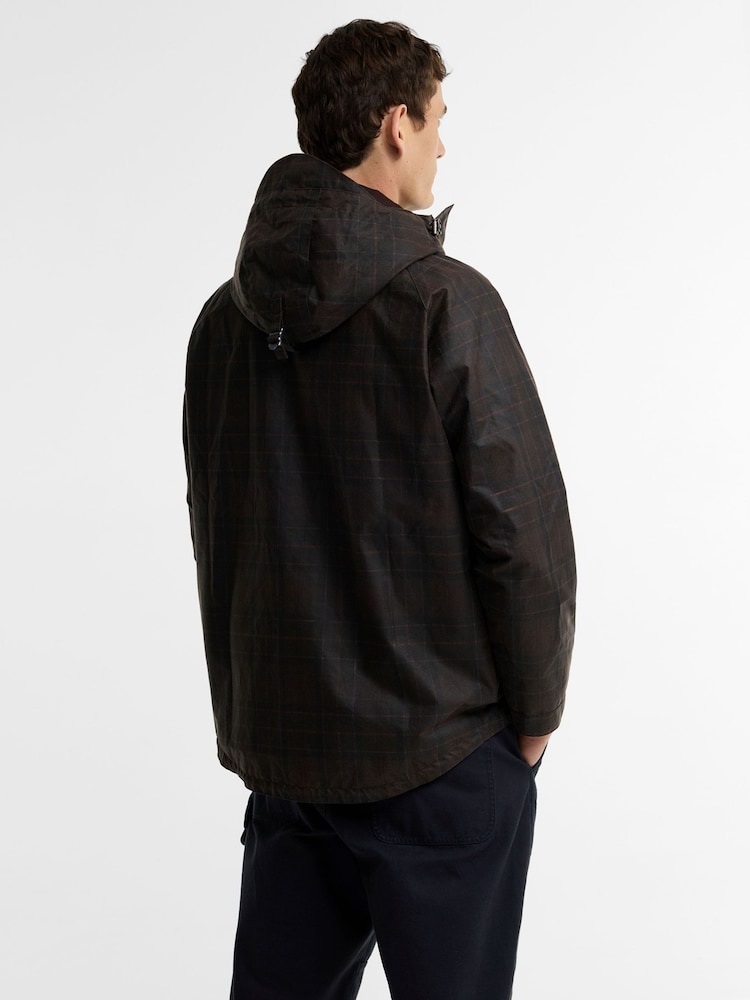 Barbour® Re-Engineered Tartan Keiss Wax Parka Jacket - Bild 2 von 7