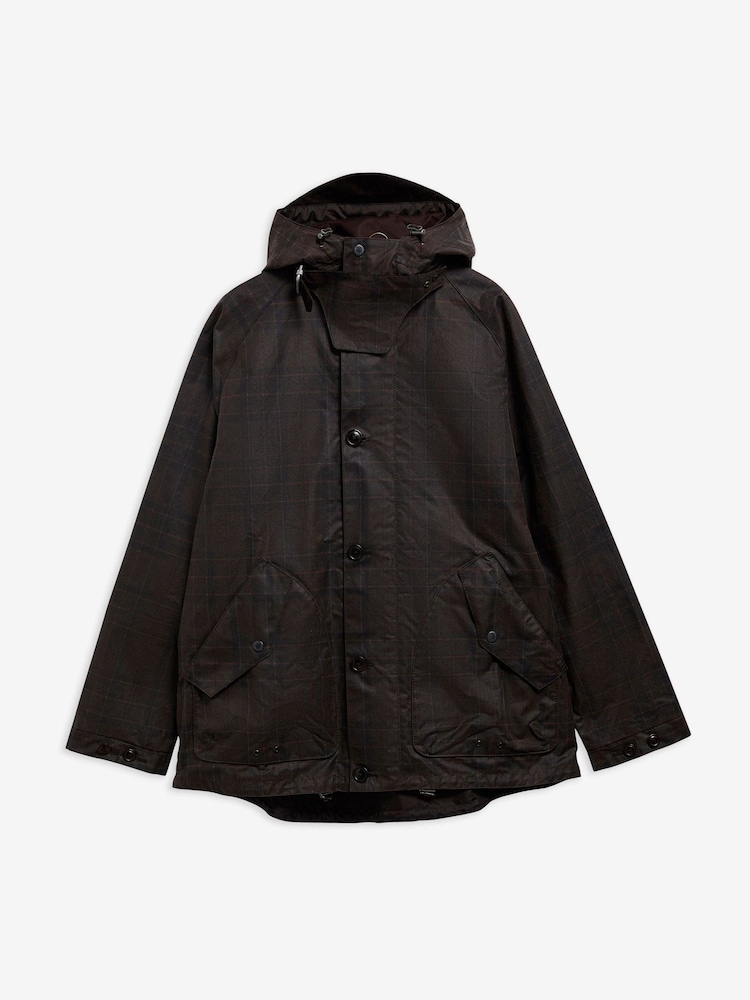 Barbour® Re-Engineered Tartan Keiss Wax Parka Jacket - Bild 7 von 7