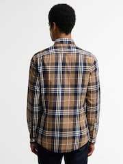 Barbour® Natural Edgar Tailored Checked Shirt - Image 2 of 4