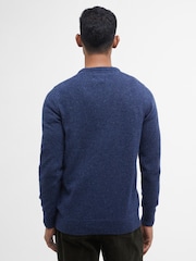Barbour® Blue Essential Tisbury Crew Neck Sweater - Image 2 of 7