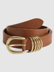 Levi's® Brown Logo Belt - Image 1 of 3