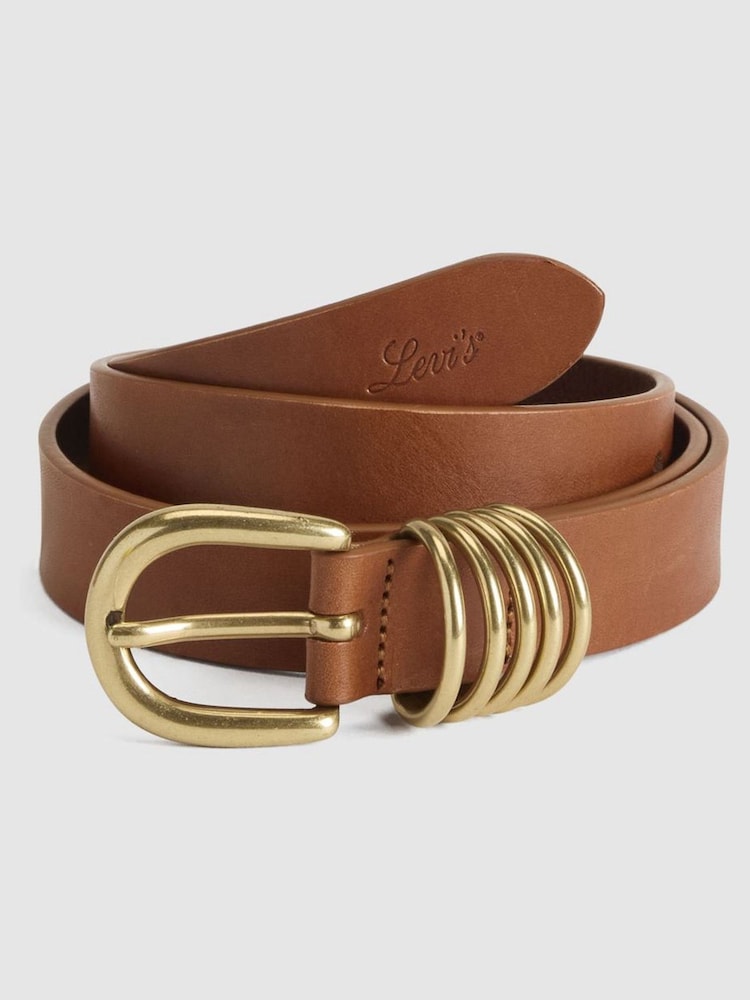 Levi's® Brown Logo Belt - Image 1 of 3
