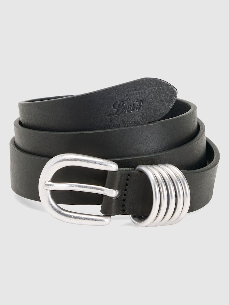 Levi's® Black Logo Belt - Image 1 of 3