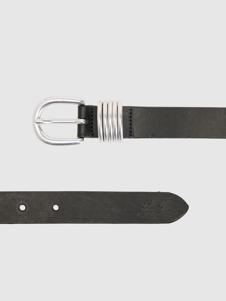 Levi's® Black Logo Belt - Image 2 of 3