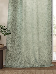 Yard Forest Perrie Leaf Woven Sheer Curtain Panel - Image 4 of 6