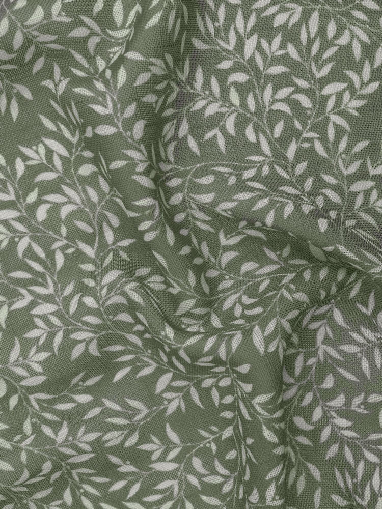 Yard Forest Perrie Leaf Woven Sheer Curtain Panel - Image 6 of 6 Yard Forest Perrie Leaf Woven Sheer Curtain Panel - Image 6 of 6