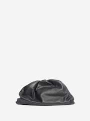 Sign of the Times Bottega Veneta Leather Black Pouch Bag - Image 2 of 5