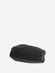 Sign of the Times Bottega Veneta Leather Black Pouch Bag - Image 3 of 5