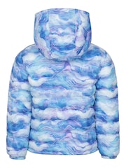 Mountain Warehouse Blue Seasons Printed Water-Resistant Padded Jacket - Image 3 of 5