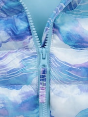 Mountain Warehouse Blue Seasons Printed Water-Resistant Padded Jacket - Image 5 of 5