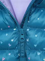 Mountain Warehouse Blue Seasons Printed Water-Resistant Padded Jacket - Image 5 of 5