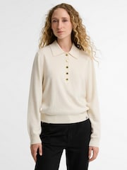 Barbour® Natural Wynn Knitted Jumper - Image 1 of 6
