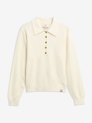 Barbour® Natural Wynn Knitted Jumper - Image 6 of 6