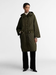 Barbour® Green Ravensden Quilted Jacket - Image 2 of 5