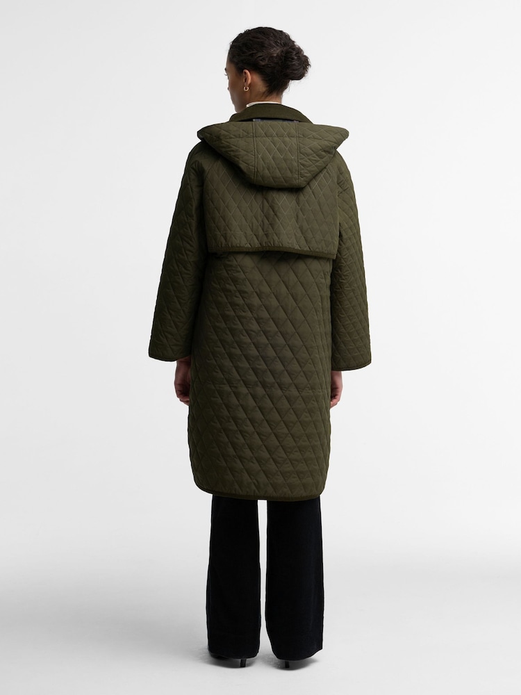 Barbour® Green Ravensden Quilted Jacket - Image 5 of 5