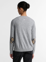 Barbour® Grey Pendle Knitted Cardigan - Image 2 of 4