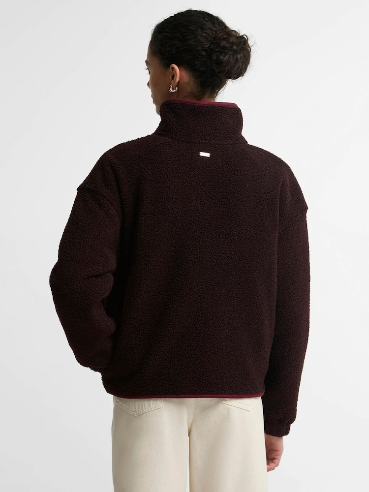 Barbour® Purple Mabel Fleece - Image 2 of 6 Barbour® Purple Mabel Fleece - Image 2 of 6
